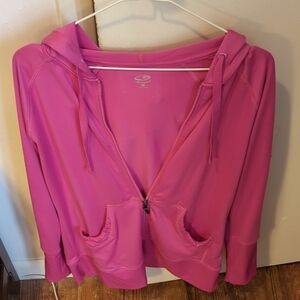 Champion 2 piece jacket and top, HOT PINK